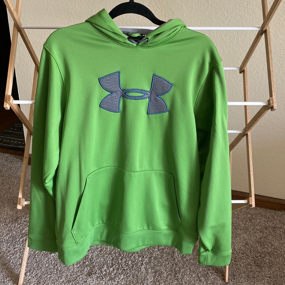 Green UA Hoodie